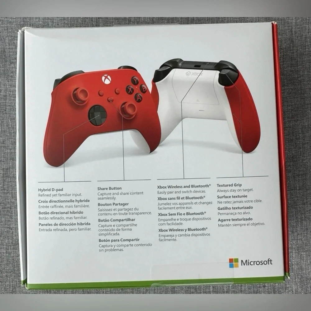 Microsoft Wireless Controller for Xbox Series X/S/One - Pulse Red